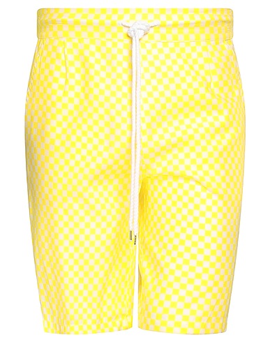DESTIN Shorts & Bermuda Yellow 100% Cotton