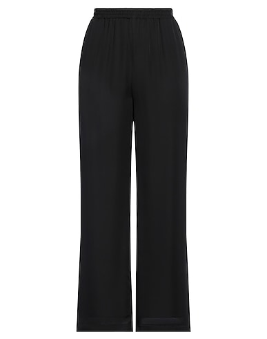 GOLD HAWK Casual pants Black 100% Silk