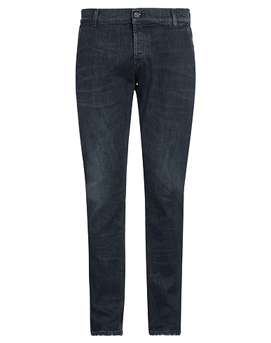DONDUP Denim trousers Blue 98% Cotton, 2% Elastane