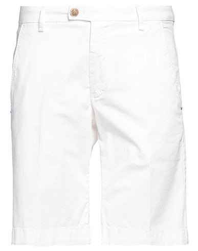 ENTRE AMIS Shorts & Bermuda Bianco 97% Cotone, 3% Elastan
