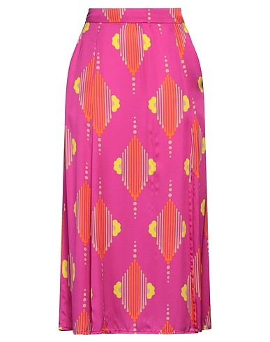 SUZIE WINKLE Gonna midi Malva 100% Viscosa