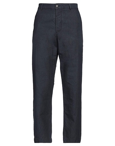UNIVERSAL WORKS Casual pants Navy 56% Linen, 44% Cotton