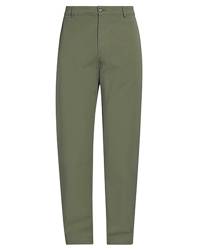 UNIVERSAL WORKS Casual trouser Military green 100% Cotton