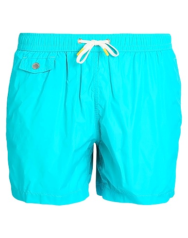 HARTFORD Swim shorts Turquoise 100% Recycled polyamide