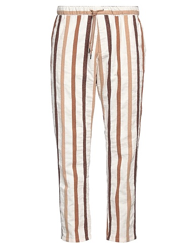 HISTORY LAB Hosen Braun 55% Baumwolle, 40% Polyester, 5% Elastan