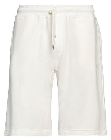C.P. COMPANY Shorts & Bermuda White 100% Cotton