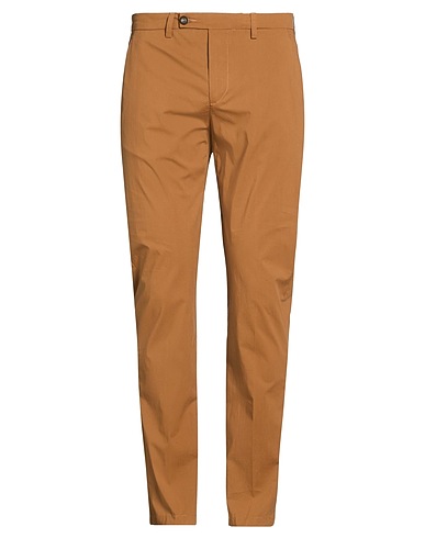 SPARVIERI Casual pants Camel 62% Cotton, 35% Nylon, 3% Elastane