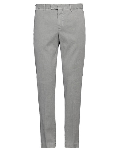 PT Torino Casual trouser Grey 64% Linen, 34% Cotton, 2% Elastane