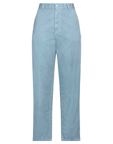 CARHARTT Pantalone Blu chiaro 100% Cotone