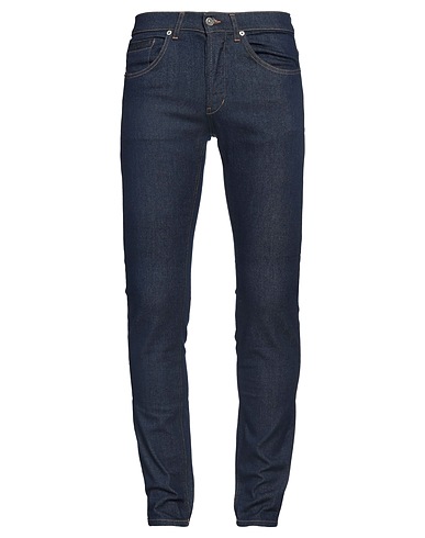 DONDUP Denim pants Blue 92% Cotton, 6% Elastomultiester, 2% Elastane