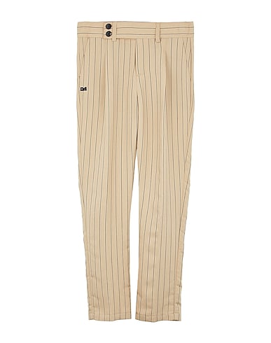 DANIELE ALESSANDRINI Pantalone Beige 88% Viscosa, 12% Poliestere