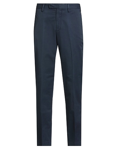 DEVORE INCIPIT Casual trouser Midnight blue 96% Cotton, 4% Elastane