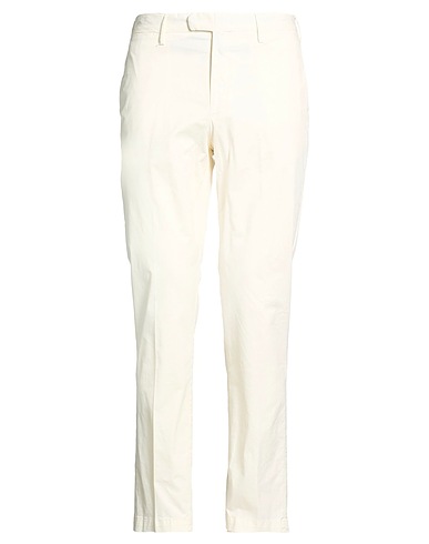 DEVORE INCIPIT Casual pants AVORIO 96% Cotton, 4% Elastane