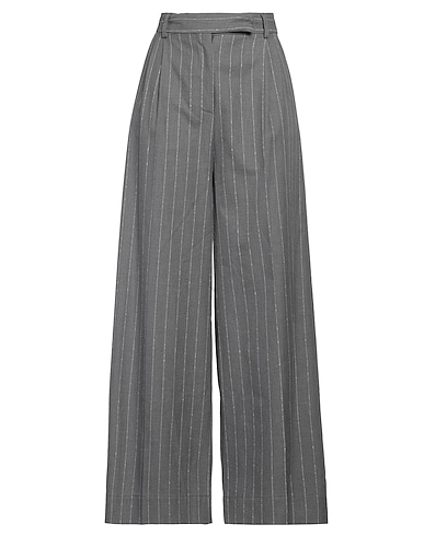 SEMICOUTURE Casual trouser Grey 100% Cotton