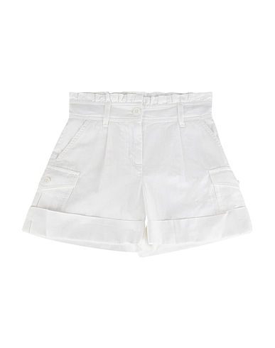 MONCLER Shorts & Bermuda Bianco 100% Cotone