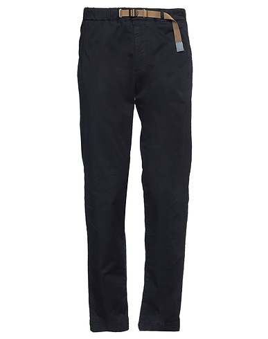 WHITE SAND Casual trouser Midnight blue 97% Cotton, 3% Elastane