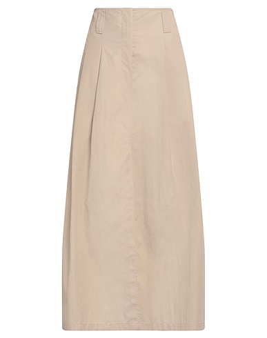 BRUNELLO CUCINELLI Long skirt 67% Cotton, 33% Polyamide, Ecobrass