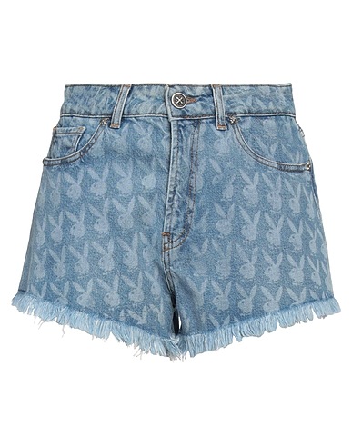 JOHN RICHMOND Short en jean Bleu 98% Coton, 2% Élasthanne