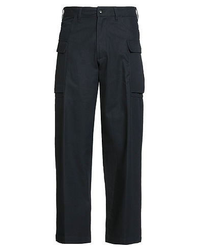 NIKE Hosen Marineblau 100% Baumwolle