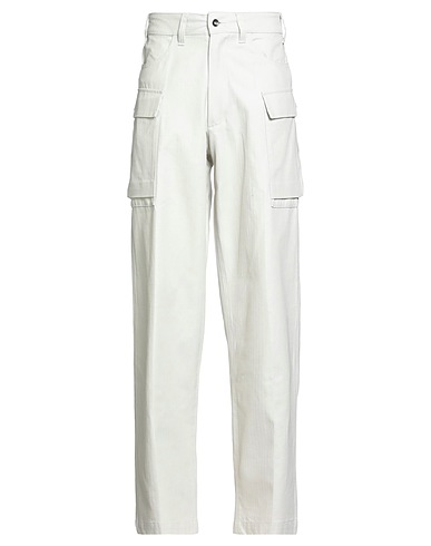 NIKE Casual pants Light grey 100% Cotton