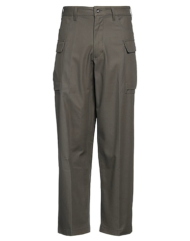 NIKE Casual trouser Military green 100% Cotton