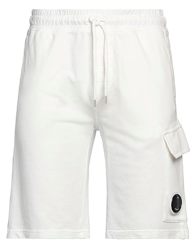 C.P. COMPANY Shorts & Bermuda Off white 100% Cotton