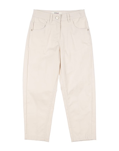 VICOLO Casual trouser Beige 97% Cotton, 3% Elastane