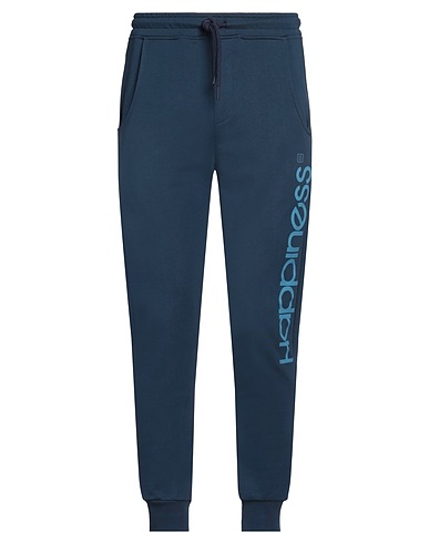 HAPPINESS Pantalone Blu navy 80% Cotone, 20% Poliestere