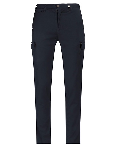 MYTHS Pantalone Blu notte 55% Poliestere, 43% Lana, 2% Elastan