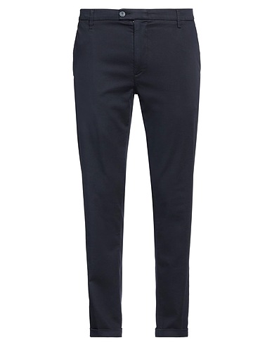 RE_HASH Casual pants Navy 58% Cotton, 39% Lyocell, 3% Elastane