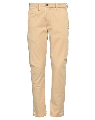 IMPURE Casual trouser Beige 98% Cotton, 2% Elastane