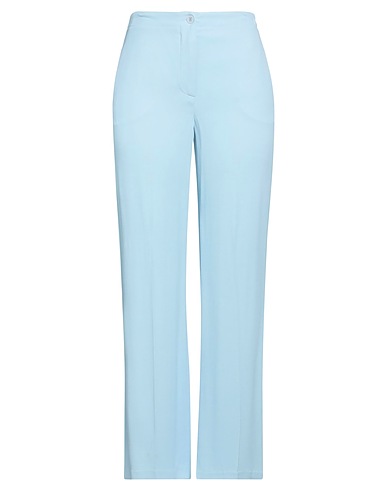 SEVENTY VENEZIA Pantalone Celeste 100% Viscosa