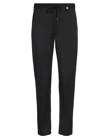 MYTHS パンツ ブラック コットン 58% / ナイロン 38% / ポリウレタン 4%