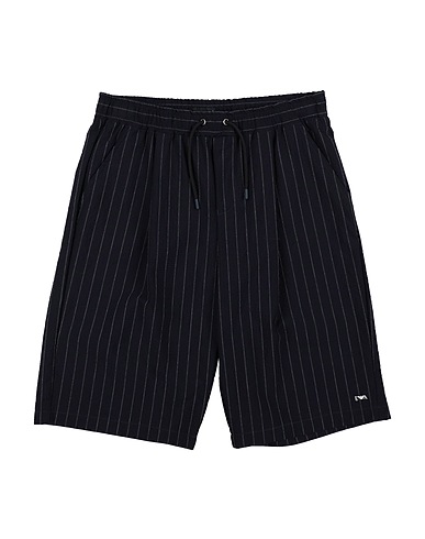 EMPORIO ARMANI Shorts & Bermuda 70% Virgin Wool, 28% Cotton, 2% Elastane