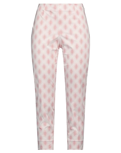 PESERICO Casual trouser Brick red 97% Cotton, 3% Elastane