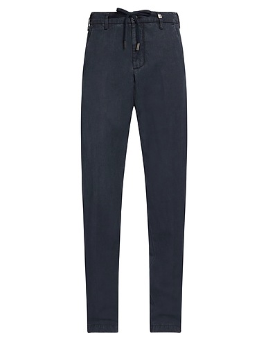 MYTHS Casual pants Midnight blue 59% Lyocell, 23% Linen, 18% Cotton