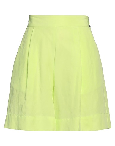 LIU •JO Shorts & Bermuda Lime green 78% Lyocell, 22% Linen