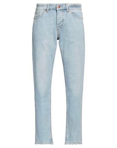 MICHAEL COAL Denim trousers Blue 98% Cotton, 2% Elastane