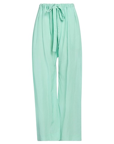 CHRISTIAN WIJNANTS Casual trouser Light green 62% Viscose, 38% Linen