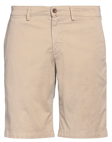 EXIGO Shorts & Bermuda Beige 97% Cotton, 3% Elastane