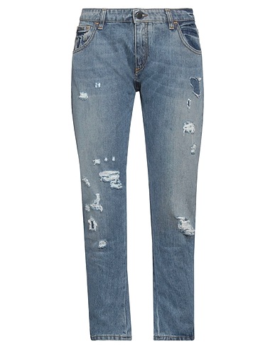 AMEN Pantalones vaqueros Azul marino 100% Algodón