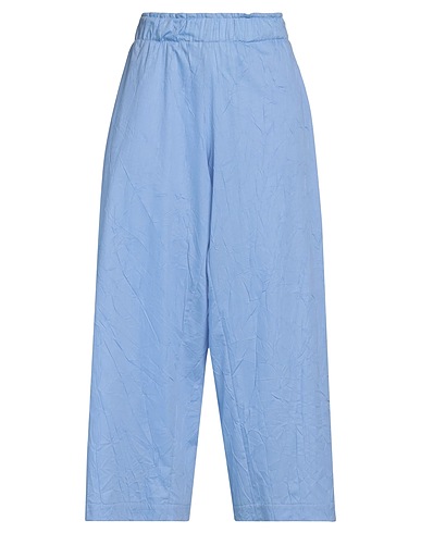 COLLECTION PRIVĒE? パンツ アジュールブルー ポリエステル 65% / コットン 35%