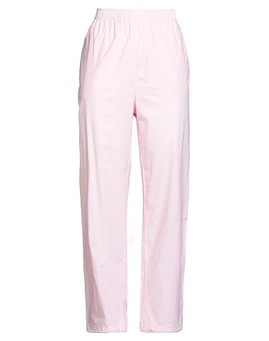 MERCI ITALIA Casual pants LOVE EDITION Pink 97% Cotton, 3% Elastane