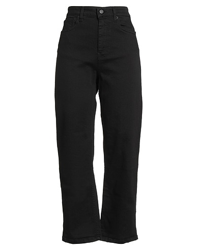 VICOLO Denim pants Black 98% Cotton, 2% Elastane