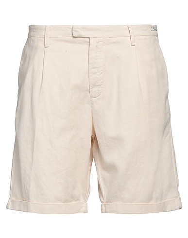 PERFECTION Shorts y Bermudas AVORIO 72% Algodón, 25% Lino, 3% Elastán