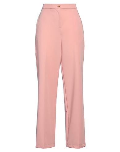 VICOLO Casual trouser Light pink 62% Acetate, 38% Viscose