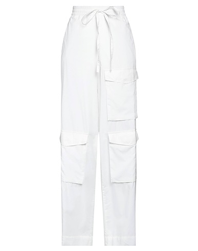 ESSENTIEL ANTWERP Pantalone Bianco 100% Cotone