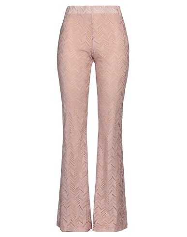 MERCI ITALIA Casual trouser Blush 60% Polyester, 40% Cotton