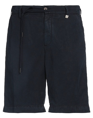 MYTHS Shorts & Bermuda Blu notte 59% Lyocell, 23% Lino, 18% Cotone