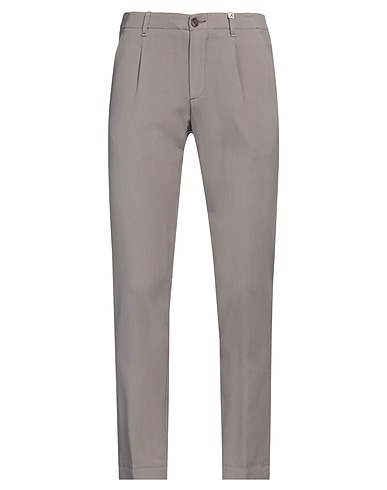MYTHS Pantalone Grigio 100% Lana Vergine